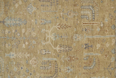 product image of Irie Hand Knotted Gold and Gray Rug by BD Fine Texture Image 1 548