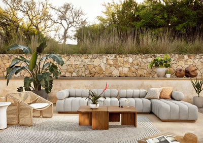 product image for Roma Outdoor Sectional with Ottoman Alternate Image 1 30