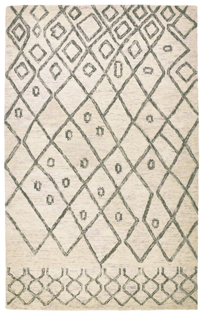 product image of Quillan Hand Tufted Beige and Gray Rug by BD Fine Flatshot Image 1 590