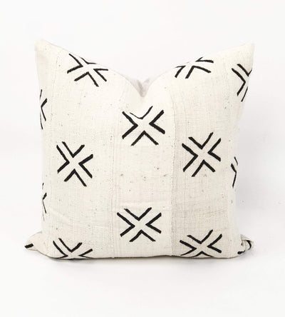 product image for Senegal Black African Mud Cloth Pillow 1 84