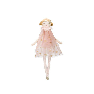 product image for cotton doll with pink star dress 1 93
