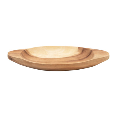 product image for acacia wood bowl with handles 5 5