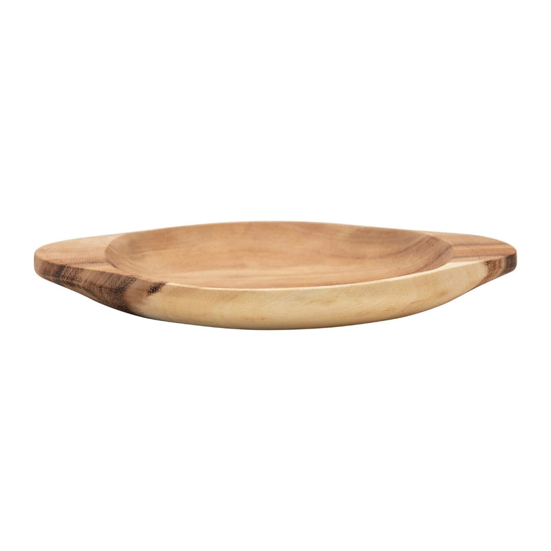 media image for acacia wood bowl with handles 3 230
