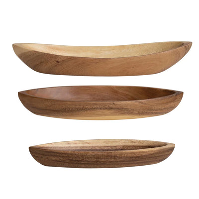 product image for Boat Shaped Bowls - Set of 3 85
