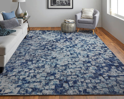 product image for adelmo navy blue rug by bd fine edgr39ipnvybluh00 7 0