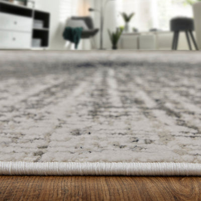 product image for Orin Abstract Ivory/Gray/Blue Rug 7 45