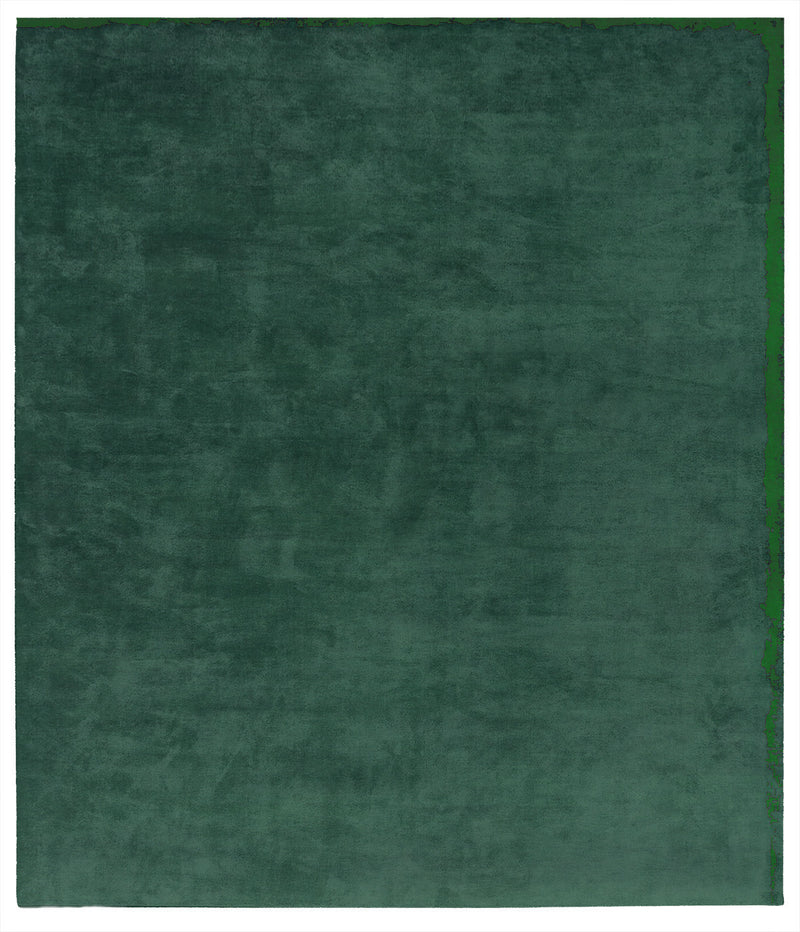 media image for Dijon Nester Hand Knotted Rug in Green design by Second Studio 287