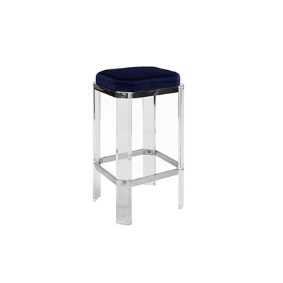 product image for acrylic counter stool with nickel accents in various colors 1 36