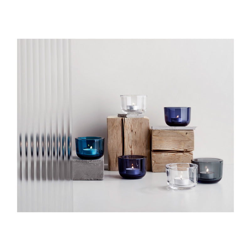 media image for valkea tealight candle holder in various colors design by harri koskinen for iittala 10 241