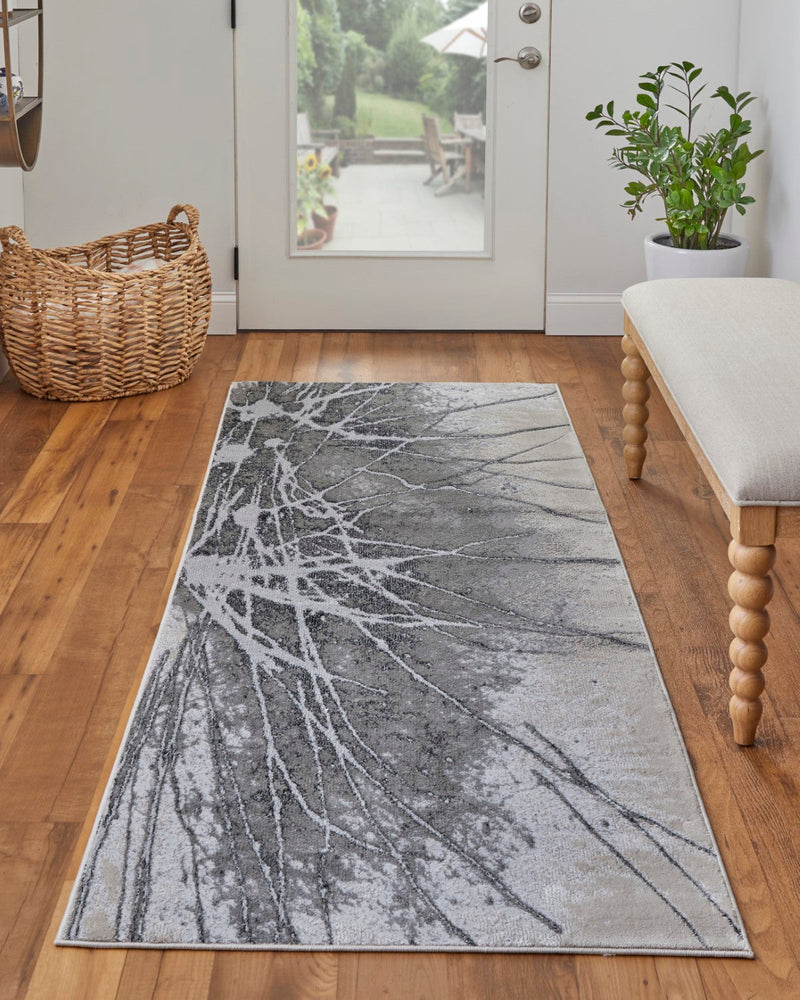 media image for oria abstract contemporary gray silver rug by bd fine arar39l5gryslvp18 8 277