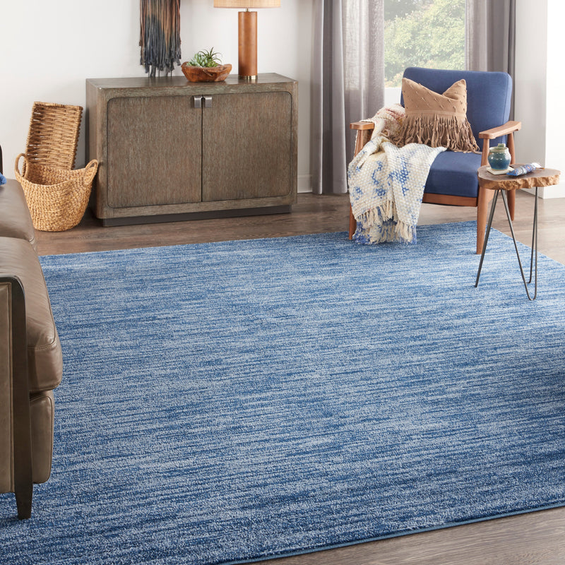 media image for nourison essentials navy blue rug by nourison 99446062192 redo 6 233