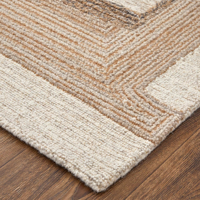 product image for Middleton Geometric Ivory/Brown/Tan Rug 2 65