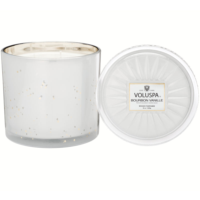 media image for Grande Maison 3 Wick Glass Candle in Bourbon Vanille design by Voluspa 27