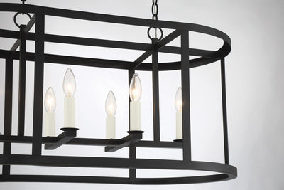 product image for Bryant 6 Light Geometric Chandelier By Lumanity 4 21