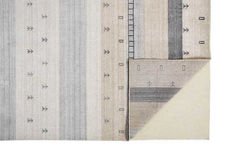 media image for Yurie Beige and Gray Rug by BD Fine Fold Image 1 25