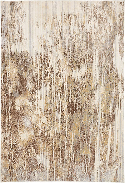 product image of Parker Ivory and Brown Rug by BD Fine Flatshot Image 1 537
