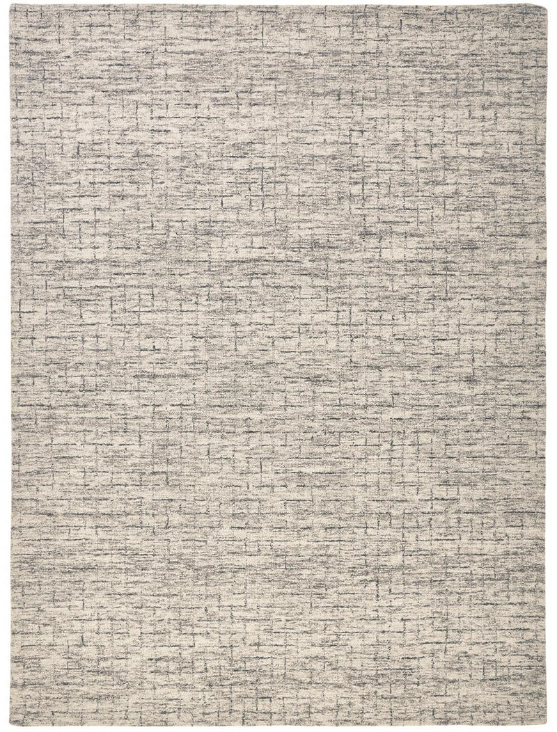 media image for Natal Hand Tufted Ivory and Gray Rug by BD Fine Flatshot Image 1 292