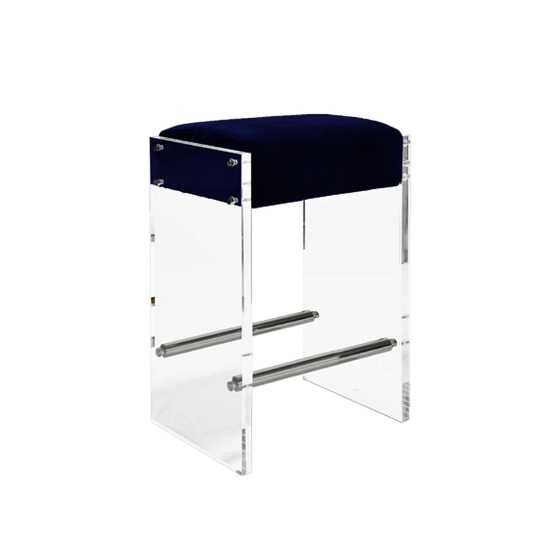media image for acrylic panel counter stool in various colors 1 256