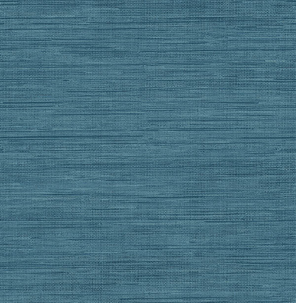 media image for Sea Grass Blue Faux Grasscloth Wallpaper from the Essentials Collection by Brewster Home Fashions 268
