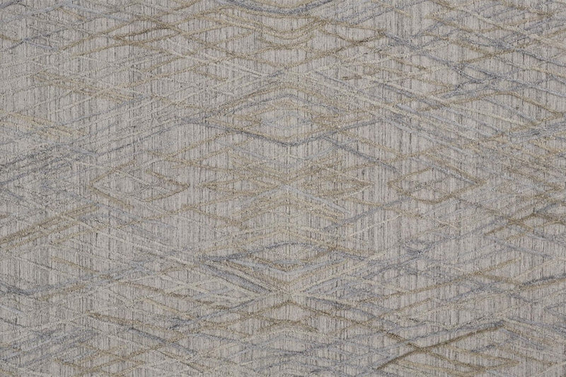 media image for Huntley Hand Woven Gray and Blue Rug by BD Fine Texture Image 1 247