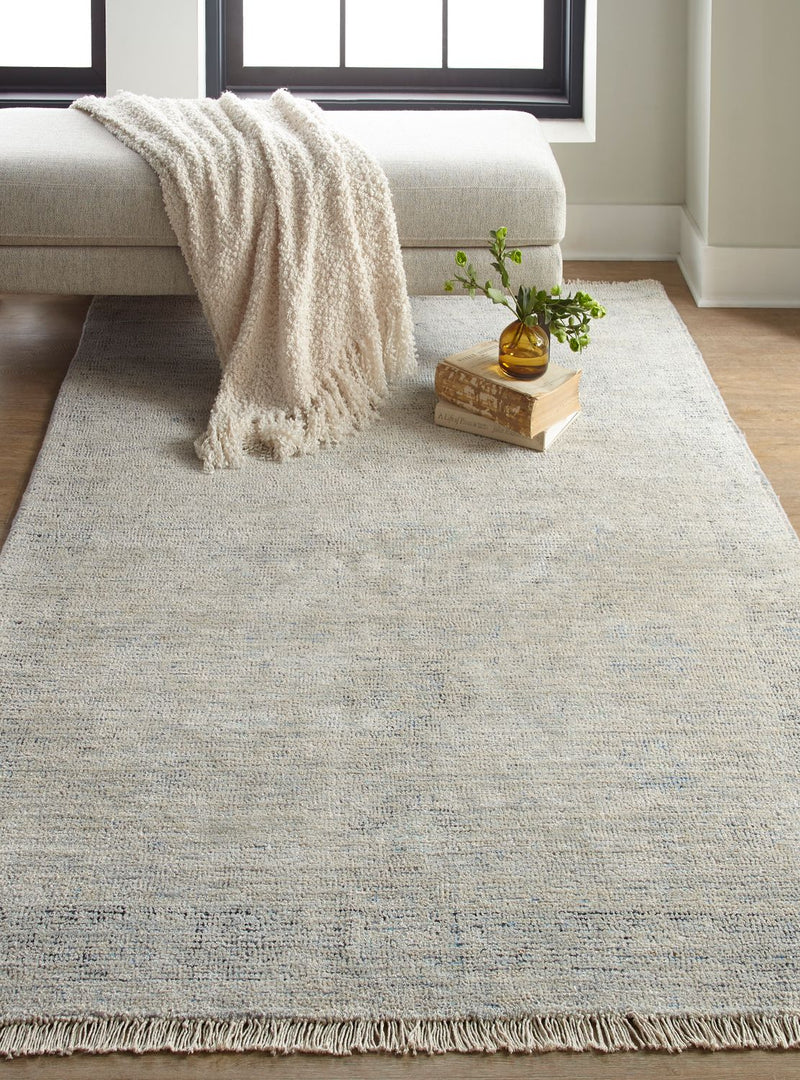 media image for Ramey Gray and Blue Rug by BD Fine Roomscene Image 1 234