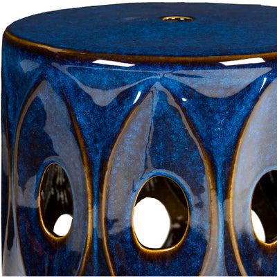 product image for Erika Indoor/Outdoor Ceramic Garden Stool in Various Colors Corner Image 3 55