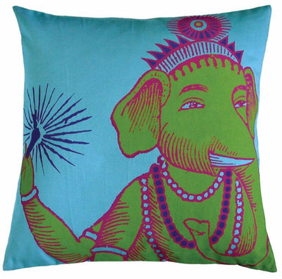 product image of copy of bazzar elephant pillow design by koko co 1 590