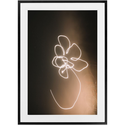 product image for moon flower framed photo 5 92