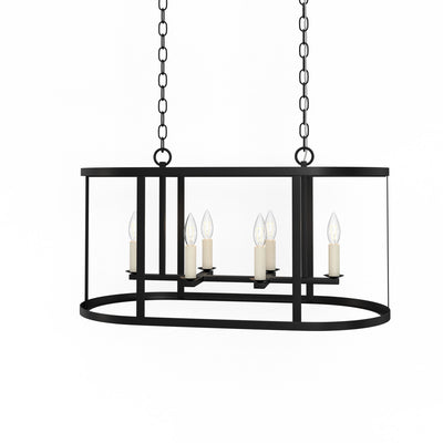 product image for Bryant 6 Light Geometric Chandelier By Lumanity 6 94