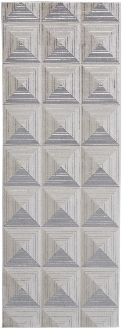 product image for Orin Gray and Silver Rug by BD Fine Flatshot Image 1 0
