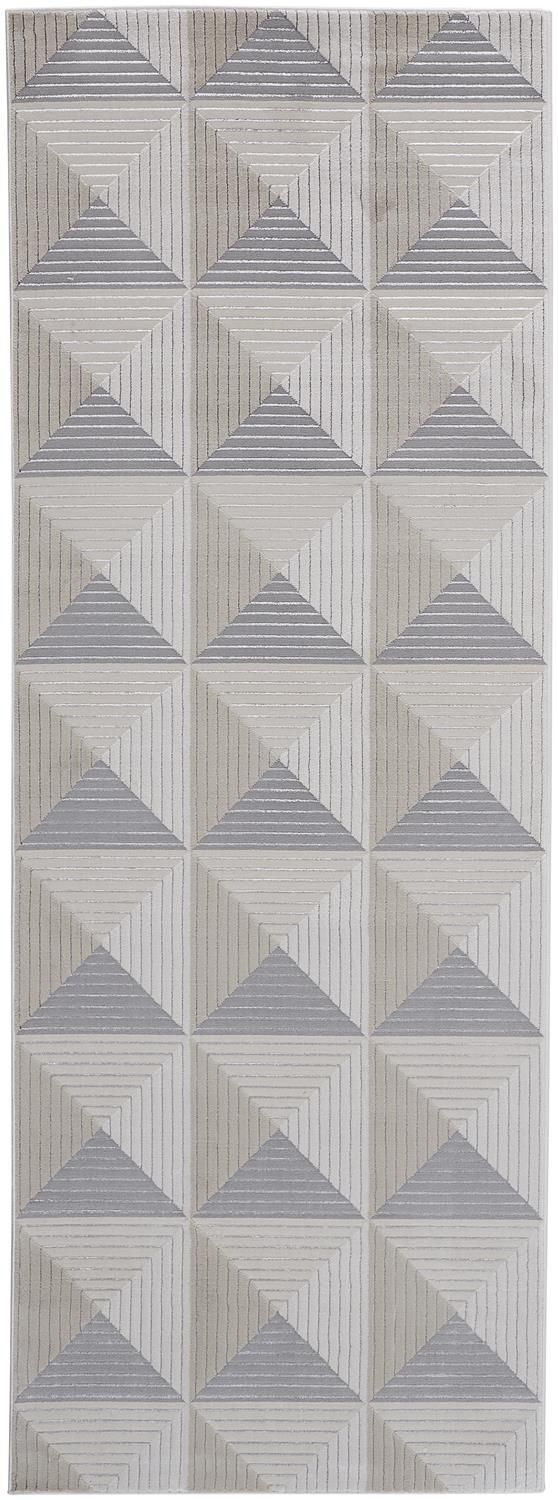 media image for Orin Gray and Silver Rug by BD Fine Flatshot Image 1 291