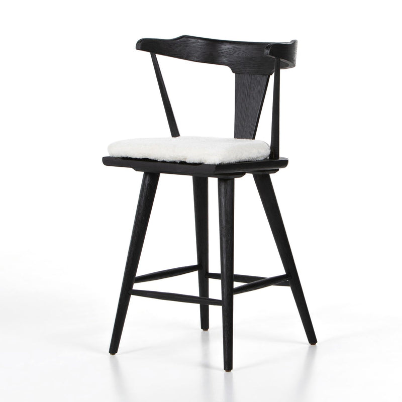 media image for Ripley Stool w/ Cushion in Various Colors Flatshot Image 1 26