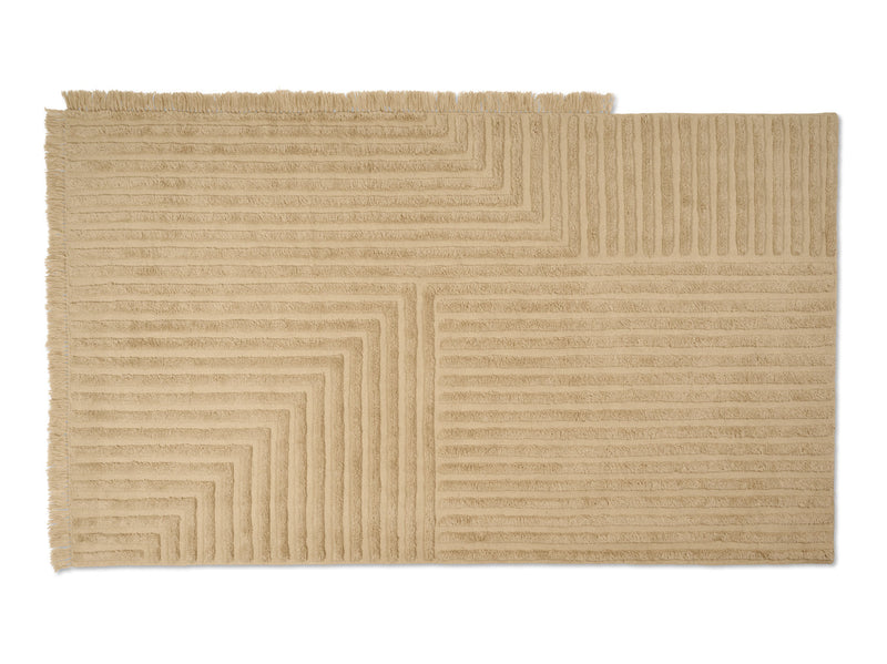 media image for Crease Wool Rug By Ferm Living Fl 1104264661 3 292