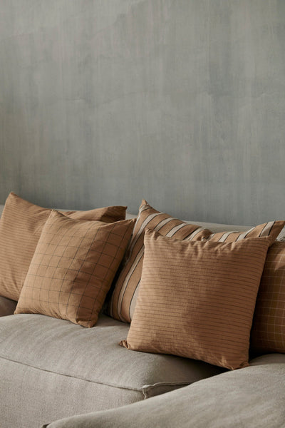 product image for Brown Cotton Cushion By Ferm Living Fl 1104267487 3 99