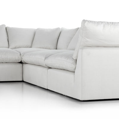 product image for Stevie 5-Piece Sectional Sofa w/ Ottoman in Various Colors Alternate Image 1 44