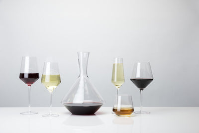 product image for angled crystal wine decanter 4 70