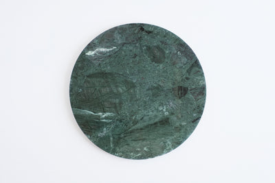 product image for Circle Marble Platter in Green design by FS Objects 77