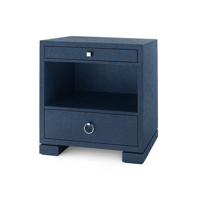 product image for frances grasscloth 2 drawer side table in various finishes bungalow 5 20 82