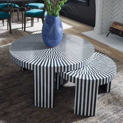 product image for Carlotta Marble Nesting Tables 90