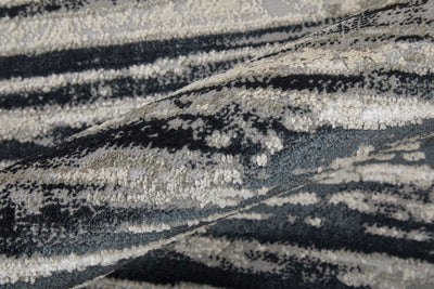 product image for Orin Diamond Black/Silver/Taupe Rug 4 90
