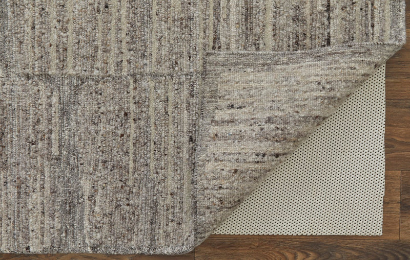 media image for Conor Abstract Gray/Ivory/Taupe Rug 3 242