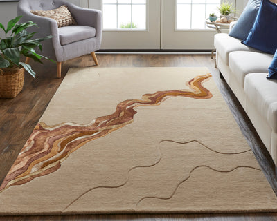 product image for arwyn hand tufted orange rug by bd fine serr8853orn000h00 4 99