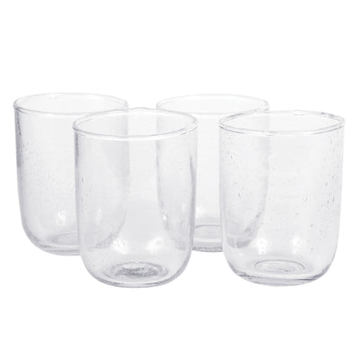 product image for Set of 4 Seeded Glassware Short Glasses design by Sir/Madam 63