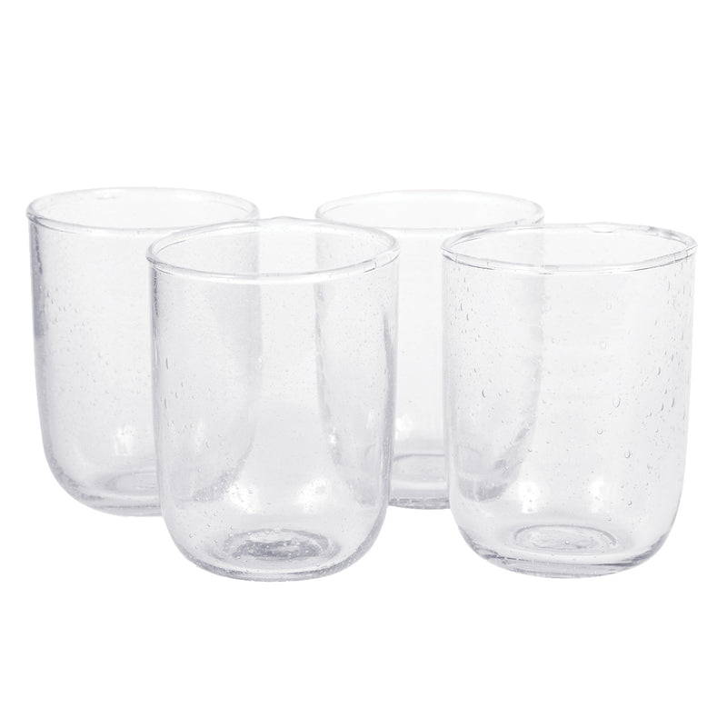 media image for Set of 4 Seeded Glassware Short Glasses design by Sir/Madam 266