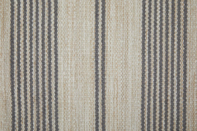 product image for Granberg Hand Woven Stripes Gray / Ivory Rug 2 68