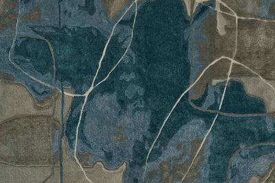 product image for ramiro abstract contemporary hand tufted blue green rug by bd fine anyr8885blugrnh00 2 49