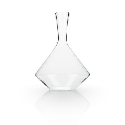 product image for angled crystal wine decanter 2 12