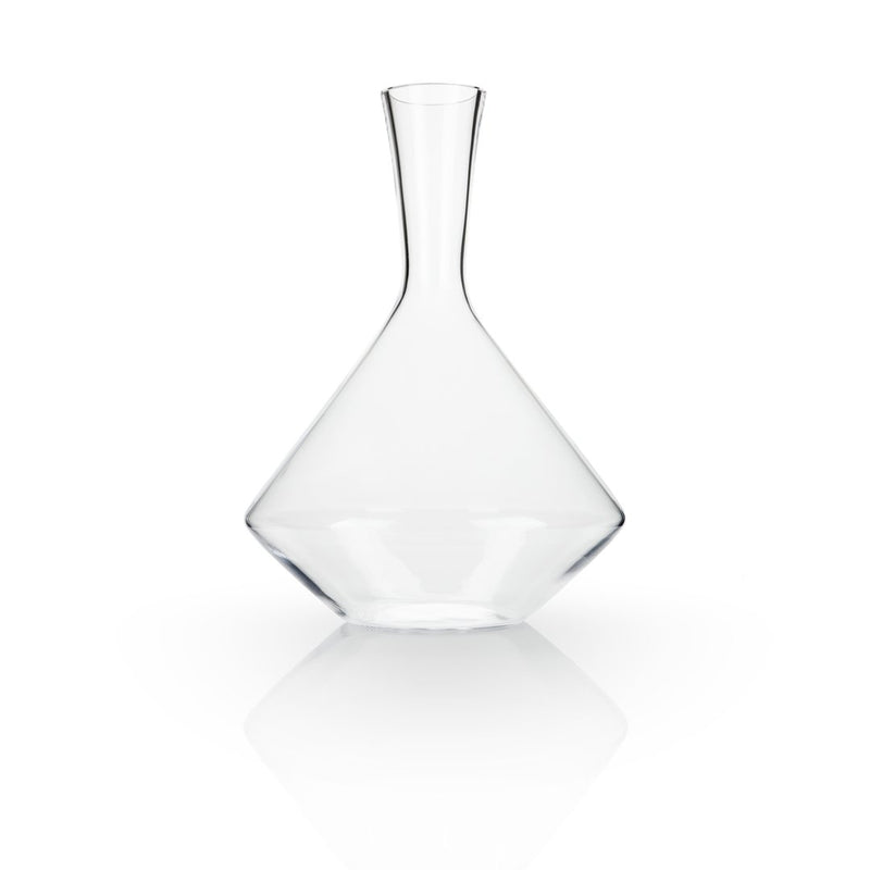 media image for angled crystal wine decanter 2 260