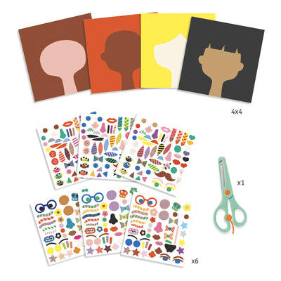 product image for hair dresser sticker collage activity 2 20