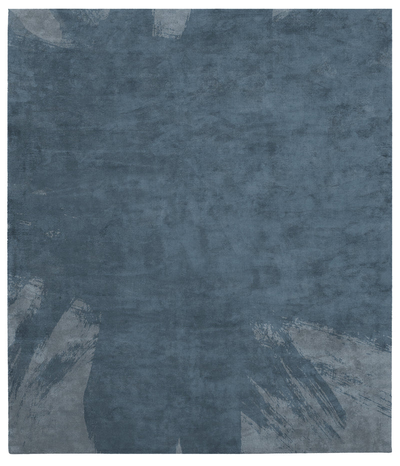 media image for Hanjiro Boogie Hand Tufted Rug in Blue design by Second Studio 250